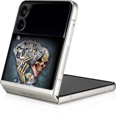Alchemy Carta Read Em and Weep Galaxy Z Flip3 5G Skin